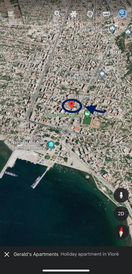 Gerald'S Central Apartments Vlore Ngoại thất bức ảnh